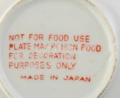 2 db kínai porcelán kis tálka. tartóval d: 10 cm