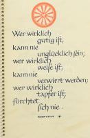 Quellen oestlicher Weisheit. Gedanken und Blumen aus China und Japan. 1961, Verlag Leobucchandlung S...