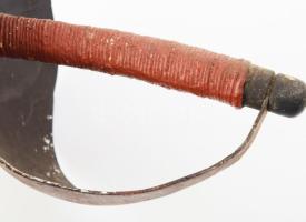 Antik vívótőr, jelzés nélkül, korrodált pengével, h: 97 cm