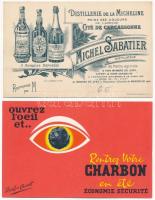 23 db RÉGI reklám képeslap vegyes minőségben / 23 pre-1945 advertising postcards in mixed quality