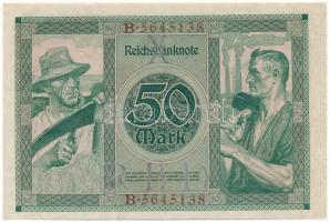Német Birodalom / Weimari Köztársaság 1920. 50M "B 5645138" T:AU German Empire / Weimar Re...