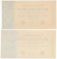 Német Birodalom / Weimari Köztársaság 1922. 500M (2xklf: 7 és 8 jegyű sorszámmal) T:AU
German Empir...