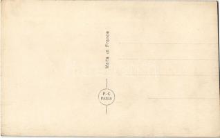 Francia erotikus meztelen hölgy - eredeti negatívról előhívott fotó, zselatinos ezüst csillogással /...