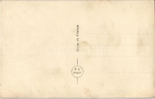 Francia erotikus meztelen hölgy - eredeti negatívról előhívott fotó, zselatinos ezüst csillogással /...