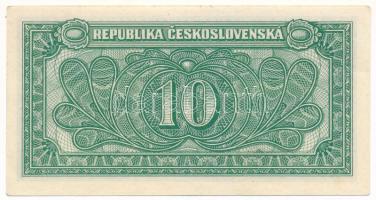 Csehszlovákia 1950. 10K T:AU,XF hajtatlan Czechoslovakia 1950. 10 Korun C:AU,XF unfolded Krause 69