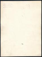 cca 1941-48 Mezey Mária (1909-1983) színésznő autogfrád dedikációjával ellátott nagyméretű fotója, R...