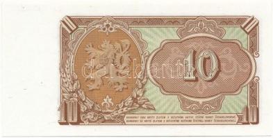 Csehszlovákia 1953. 10K "MC 005694" T:UNC Czechoslovakia 1953. 10 Korun "MC 005694&qu...