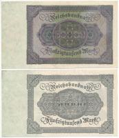 Német Birodalom / Weimari Köztársaság 1922. 50.000M (2xklf) T:XF,F
German Empire / Weimar Republic ...