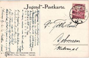 1917 Die englische Spinne: Frankreich, Belgien. G. Hirth's Verlag, München / Első világháborús ...