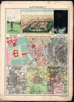 cca 1929 Földrajzi iskolai atlasz. I. füzet. Szerk.: Cholnoky Jenő et al. Bp., Magyar Földrajzi Inté...