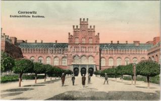 Chernivtsi, Czernowitz, Cernauti, Csernyivci (Bukovina, Bucovina, Bukowina); Erzbischöfliche Residenz / Archbishop's residence