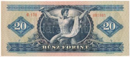 1965. 20Ft "C178 081881" T:F szép papír Adamo F14