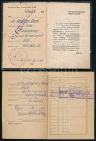 1951-1971 Keresztury Dezső (1904-1996) költő, korábbi vallás- és közoktatásügyi miniszter 2 db okmán...