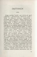 Babits Mihály: 
Írók két háború közt.
Budapest, (1941). Nyugat (Hungária Nyomda Rt.) 287 + [1] p. ...