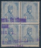 1909 Turul 2K négyestömb