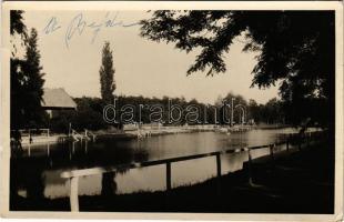 1934 Kalocsa, Tomori strandfürdő. Weinstock E. (EK)