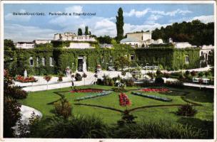 Balatonfüred-fürdő, Park és Tibor fürdő