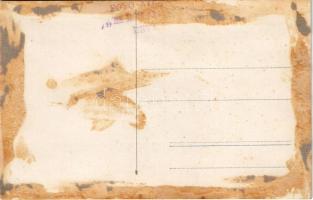 Vajdahunyad, Hunedoara; vár / castle. photo (ragasztónyom / gluemark)