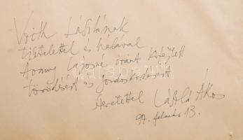 László Ákos (1940-): Szent György variáció (Sárkányölő Szent György). 1997. Vegyes technika, papír, ...