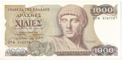 Görögország 1987. 1000Dr T:UNC Greece 1987. 1000 Drachmai C:UNC Krause P#202