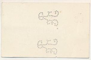 ~1920. 10f "Rigler József Ede Papírnemügyár Rt." perforációval T:AU ragasztónyom
Adamo BU...