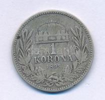 1895KB 1K Ag "Ferenc József" T:F patina
Adamo K5