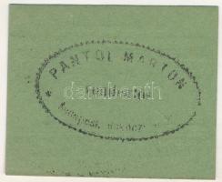 Budapest ~1920. 20f "Pantol Márton Éttermei" T:AU
Adamo BUC-206.2