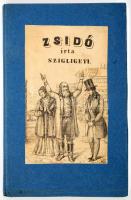 Szigligeti [Ede]: Zsidó. Eredeti szinmü dalokkal. Négy szakaszban. Pesten, 1844., Geibel Károly, 130+1 p. Első kiadás! Az eredeti elülső borító egy részét az elülső táblára kasírozták. Átkötött papírkötés,foxing foltos lapokkal.