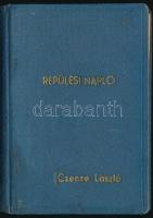 1963-1967 Czecze László (1935-?) fényképes repülési naplója