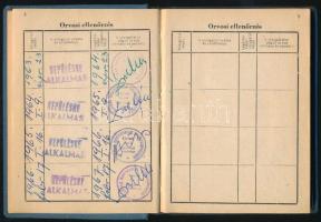 1963-1967 Czecze László (1935-?) fényképes repülési naplója