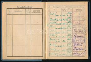 1963-1967 Czecze László (1935-?) fényképes repülési naplója