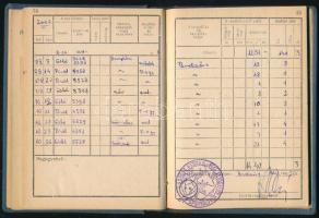 1963-1967 Czecze László (1935-?) fényképes repülési naplója