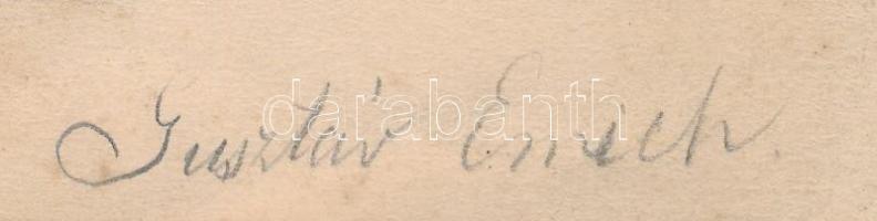 cca 1850 Ifj. Emich Gusztáv (1843-1911) magyar királyi asztalnok, magyar királyi udvari tanácsos, ny...