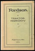 Fordson: Traktor-kézikönyv. Trieste, Ford Motor Compandy d'Italia, 87+1 p. Szövegközti és egészoldalas fekete-fehér illusztrációkkal. Papírkötésben, restaurált lapokkal és javított-pótolt borítóval