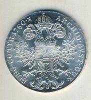 Ausztria 1780SF "Maria Theresia" Thaler Ag utánveret T:1- k.