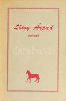 Lőwy Árpád versei. [Toronto], 1966., Forum, 80 p. Emigráns kiadás. Kiadói papírkötés. 1970-es hágai ajándékozási sorokkal (Kemény István által Dr. Forrai Tibornak.)   Réthy László (1851-1914) költői álnevén: Lőwy Árpád, etnográfus, numizmatikus.