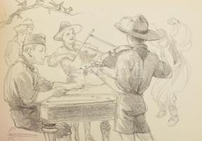 Jubileumi Márton-album 1906-1936. Bp., [1936], Szerzői kiadás. (Bp., Klösz Gy. és Fia.) Márton Lajos...