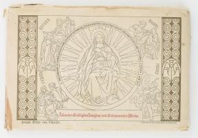 Leben der allerseligsten Jungfrau und Gottesmutter Maria, 29 db szentkép, Joseph von Führich illuszt...
