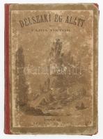 Vajda Viktor: Délszaki ég alatt. A magas Pirénékből s tengereik mellől. Előszóval Virág Elektől. Öt fametszvénynyel. Bp., 1885, Ifjabb Nagel Ottó, XIV+(2)+270 p.+ 5 t. Aranyozott gerincű félvászon-kötésben, viseltes, kopott borítóval, helyenként kissé foltos, sérült lapokkal, tulajdonosi névbejegyzéssel, egy-két lap kijár.