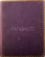 1913 Emlékkönyv néhány kézírásos bejeyzéssel