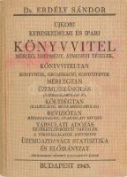 Dr. Erdély Sándor: Ujkori kereskedelmi és ipari könyvvitel [...]. Bp., 1943. Kiadói egészvászon kötés, kissé kopottas állapotban.