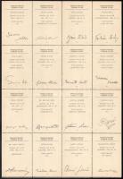 FTC Fradi hajtott levélzáró teljes ív, ritka!