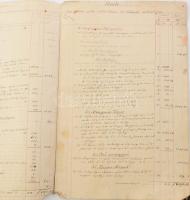 1837 A budai görögkeleti egyház vagyonösszeírása 10 kézzel beírt oldalon 47 cm