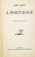 Szép Ernő: A Hortobágy. Bp., 1930, Singer és Wolfner. Mühlbeck Károly rajzaival. Kiadói egészvászon kötés, kopottas állapotban.