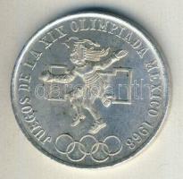 Mexikó 1968. 25P Ag "Olimpia" T:2 k