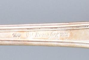 Vegyes ezüstözött tárgy tétel, közte WMF