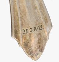 Ezüst (Ag) villa, jelzett, 41g