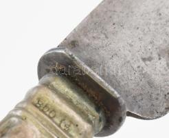 8 darab ezüst (Ag) nyelű evőeszköz, bruttó 230g