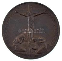 Berán Lajos (1883-1943) 1925. "XI. Pius" bronz emlékérem (45mm) T:AU HP 1261