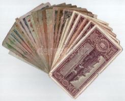 Vegyes 26db-os pengő bankjegy tétel T:F-G